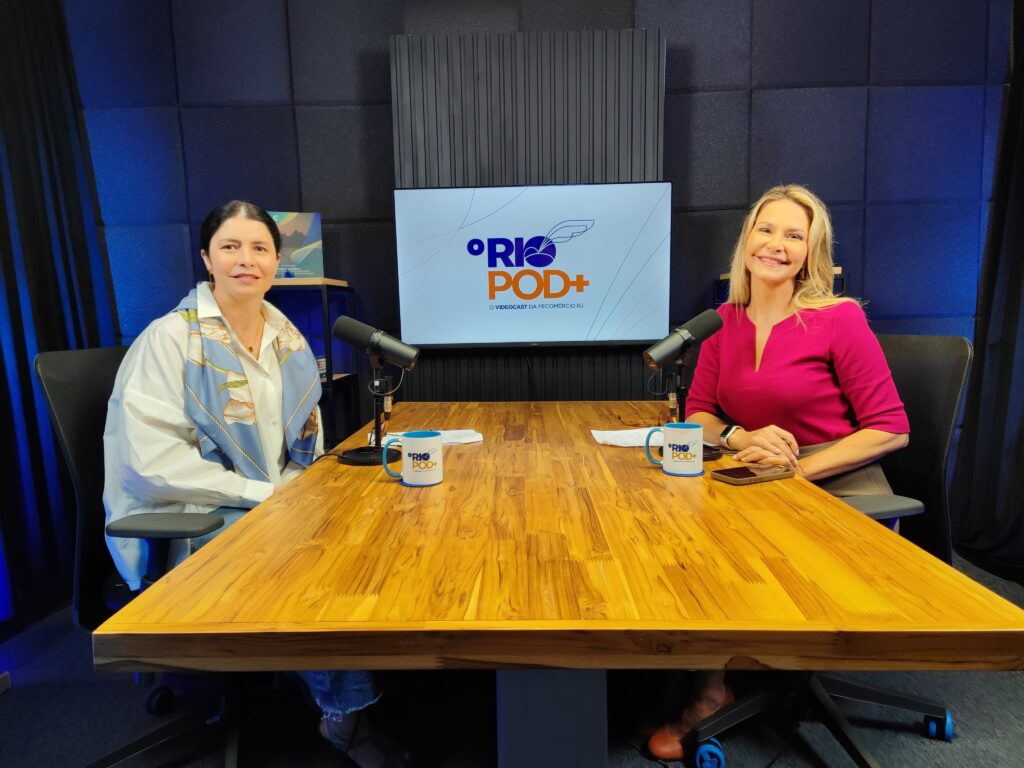 Elaine Britto destaca em O Rio Pod+ os caminhos do entretenimento do Rio
