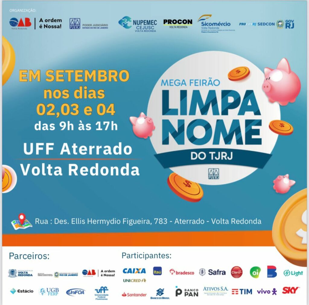 Feirão Limpa Nome começou hoje na UFF, no Aterrado
