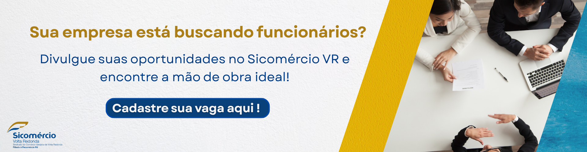 Sua empresa está buscando funcionarios