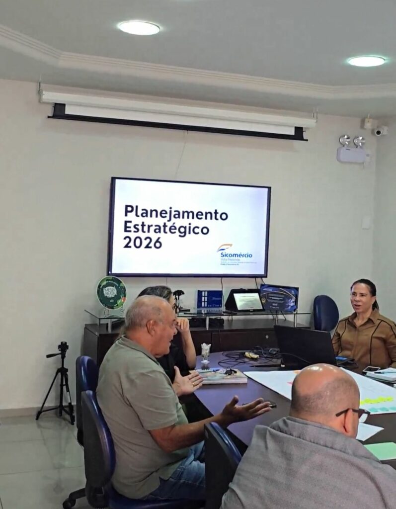 Planejamento Estratégico 2026 é desenvolvido pela Diretoria e equipe do Sicomércio-VR