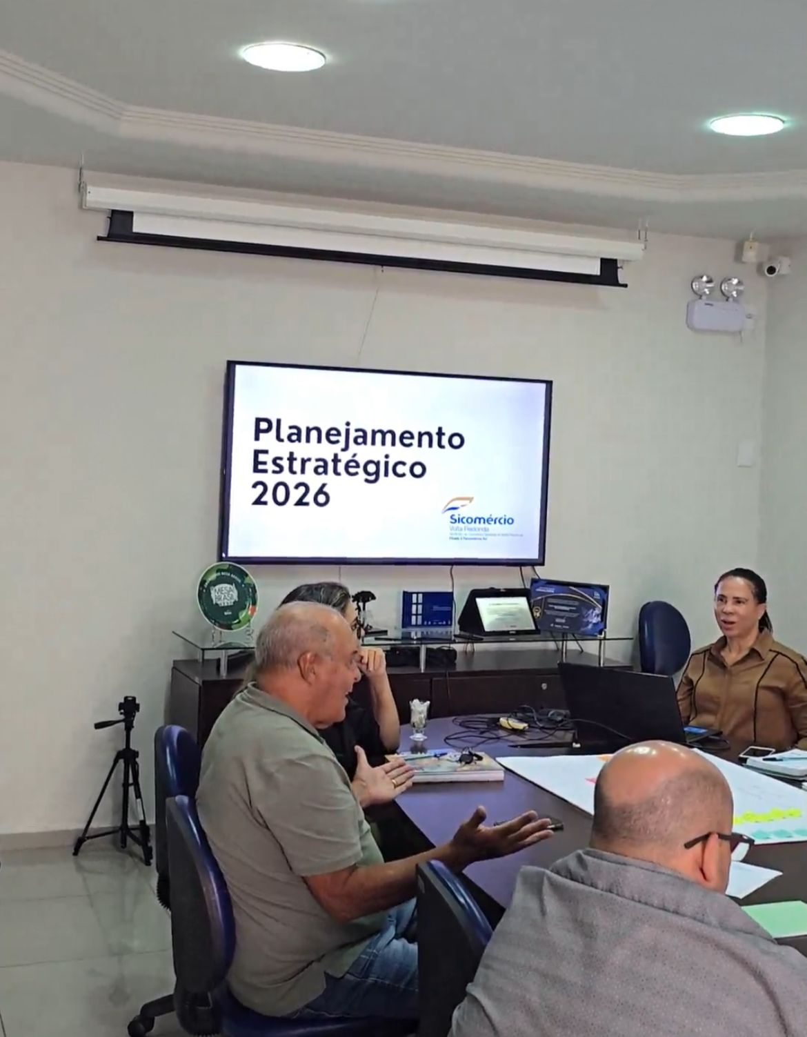 Planejamento Estratégico 2026 é desenvolvido pela Diretoria e equipe do Sicomércio-VR