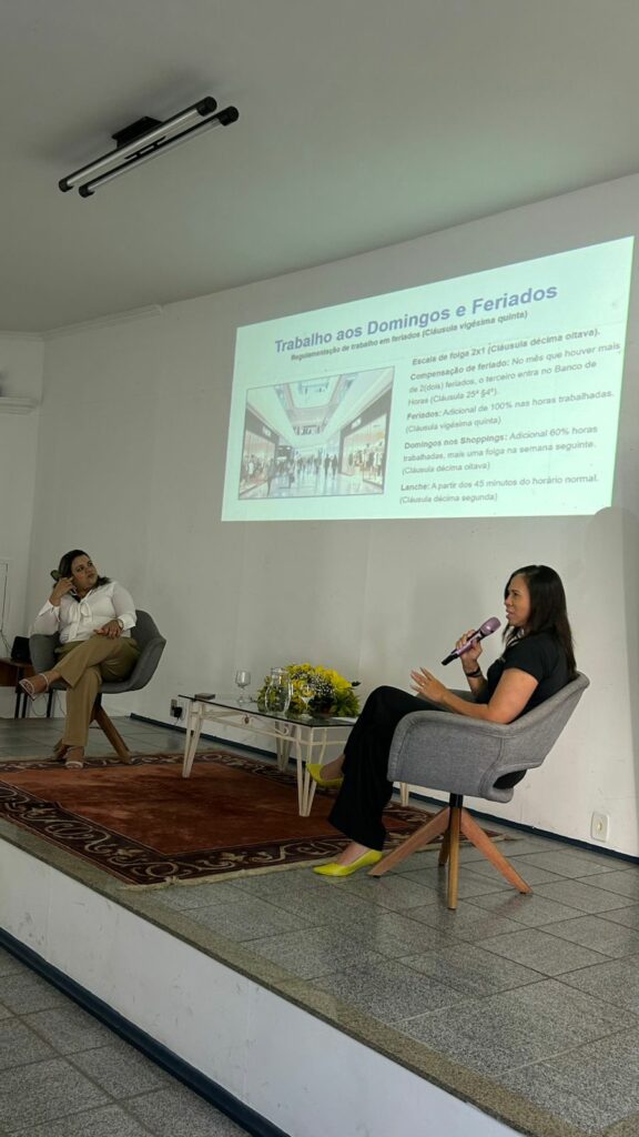Veja como foi o "Bate-papo Trabalho e Lei" no Sicomércio-VR